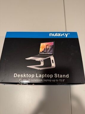 Silver Laptop Stand by Nulaxy (NIB)